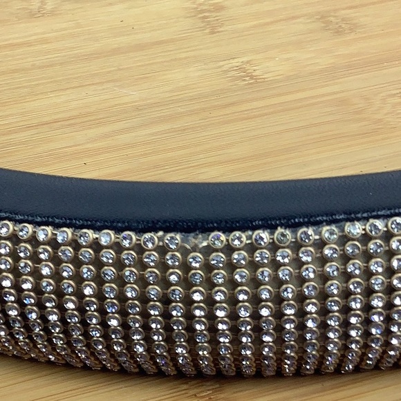 Steering Wheel Cover Pink Rhinestone Bling Size 37.5 x 8.5 M - Picture 3 of 3